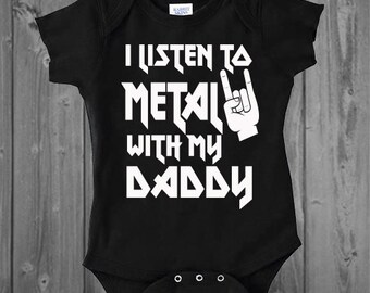 heavy metal onesies