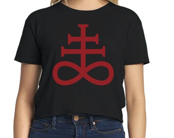 Leviathan Cross Crop T-Shirt