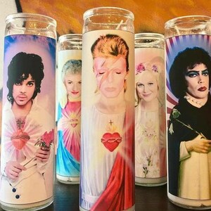 Celebrity Saint Candle