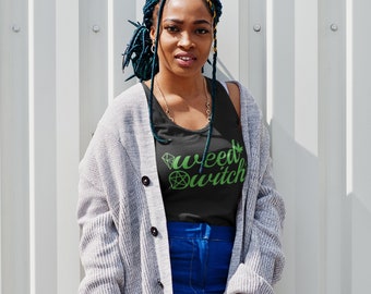 Weed Witch Racerback Tank