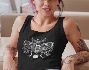 Lunar Moth Racerback Tank