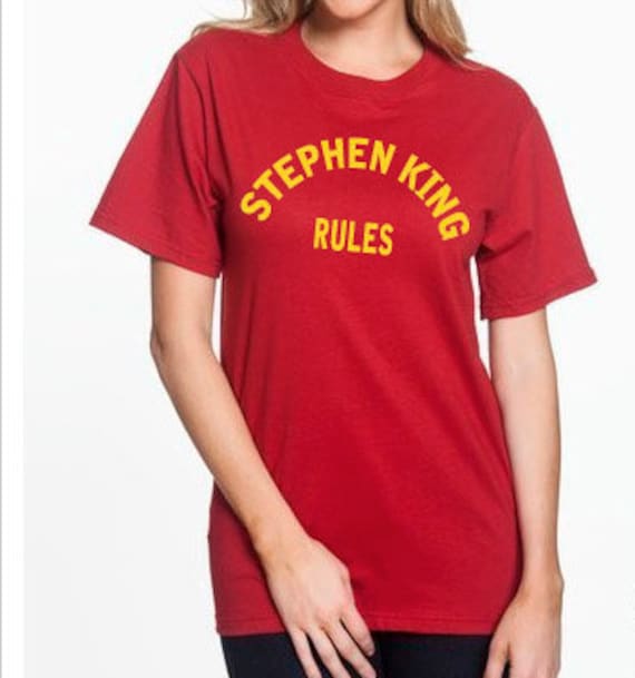 Stephen King Rules Unisex T shirt Etsy Canada