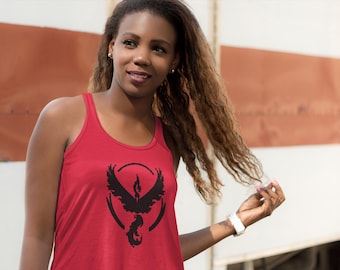 Pokemon Go Team Racerback Tank Tops - Team Mystic, Team Valor, Team Instinct