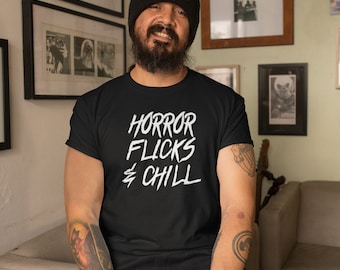 Horror Flicks & Chill Unisex T-Shirt