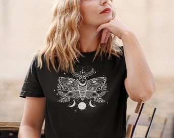 Lunar Moth Crop T-Shirt