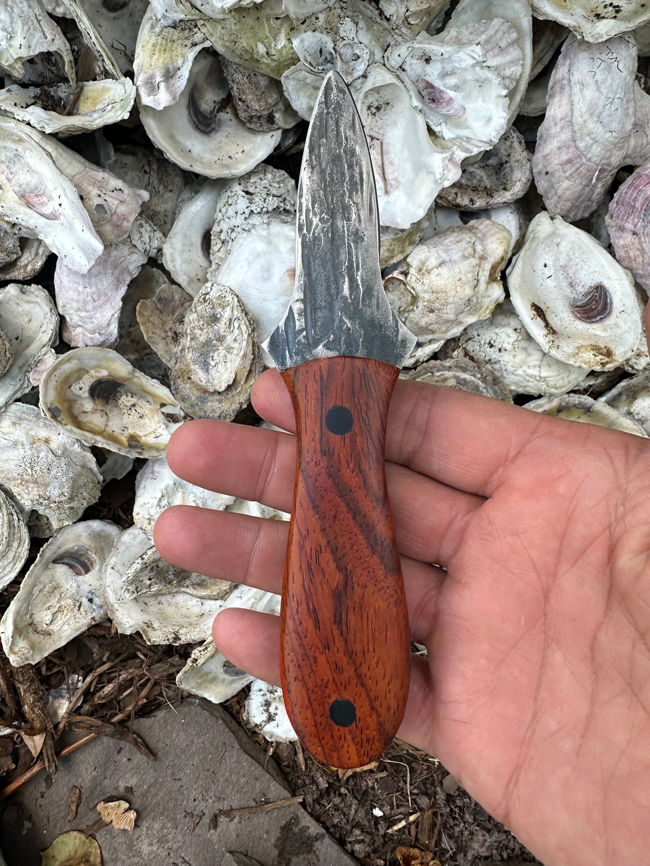 Couteau à huîtres personnalisé, écailleur d'huîtres gravé