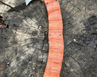 Tactical tomahawk - The “Odin” with Australian lacewood handles