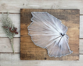 Tanzania String Art sign, Tanzania Wall Art, Tanzania Nail Art Sign, Tanzania Map Print, Custom Sign, Rustic Decor, Wood Wall Art, 11x13