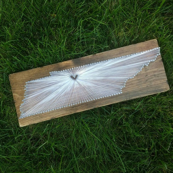 Tennessee String Art Tennessee Decor State String Art | Etsy