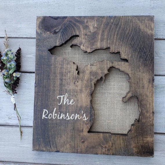 burlap home decor