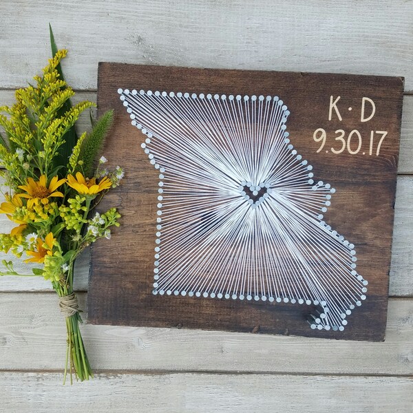 String Art Decor Etsy