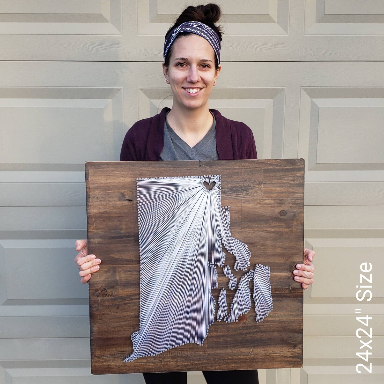 Rhode Island String Art Rhode Island Decor State String Art Etsy