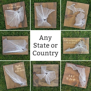 Anniversary Gift/ Wedding Gift/ Rustic Anniversary Gift/ Anniversary Gift for Her/ Anniversary Gift for Him/ Customized Gift