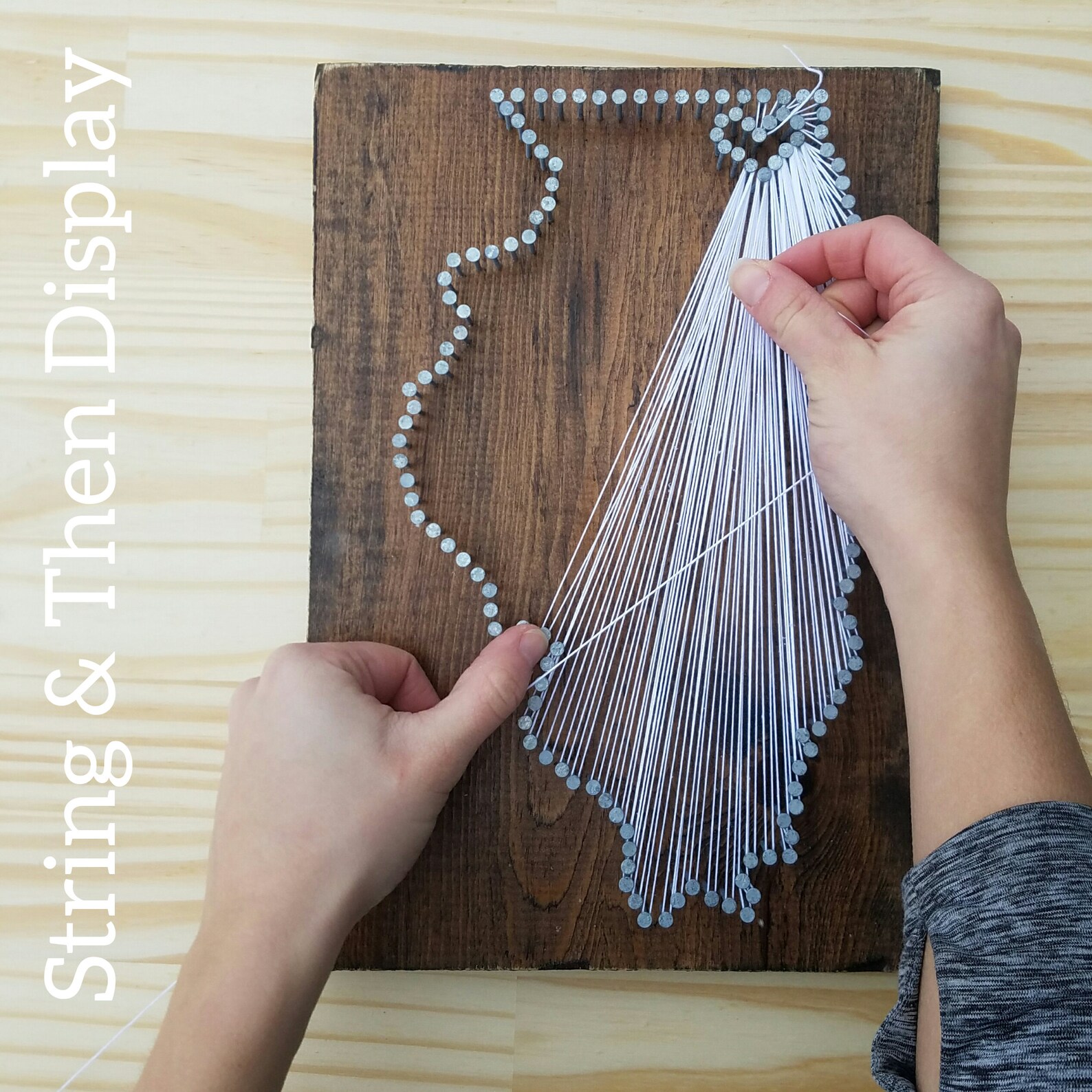 DIY Nebraska String Art Kit State String Art Kit Nebraska | Etsy