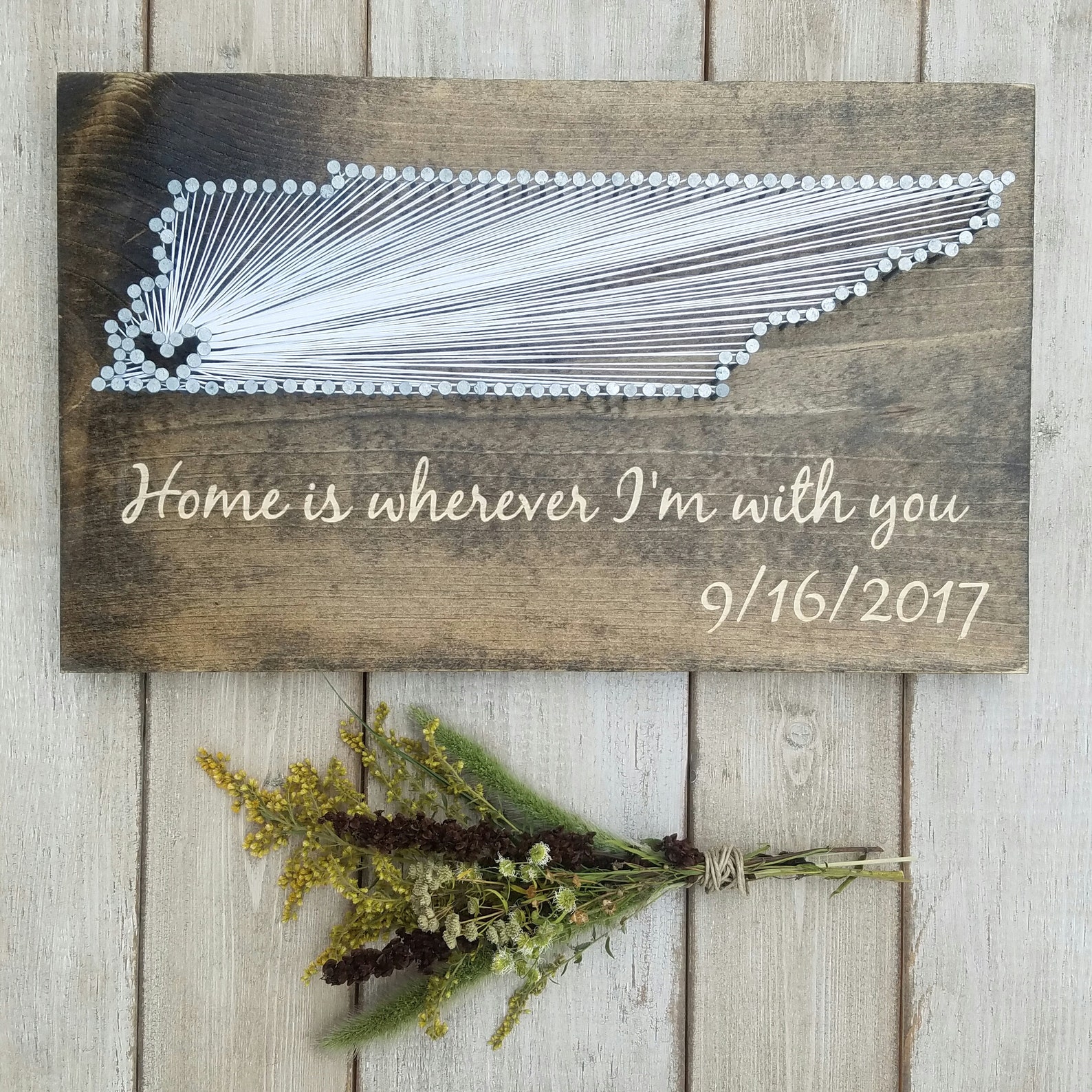 DIY Tennessee String Art Kit State String Art Kit Tennessee | Etsy