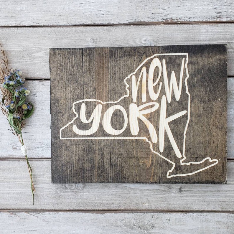 New York Sign New York Decor New York New York Love New Etsy