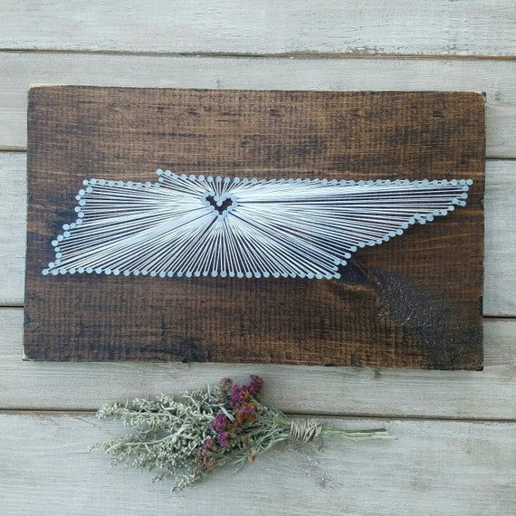 Tennessee String Art Tennessee Decor State String Art | Etsy