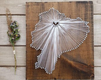 Ecuador String Art sign, Ecuador Wall Art, Ecuador Nail Art Sign, Ecuador Custom Sign, Ecuador Gifts Map, Rustic Decor, Wood Wall Art, 11x13