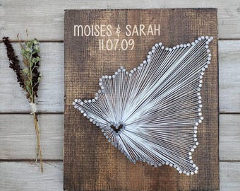Nicaragua String Art sign, Nicaragua Wall Art, Nicaragua Nail Art Sign, Nicaragua Custom Sign Nicaragua Gifts Map Rustic Decor, 11x13, 24x24
