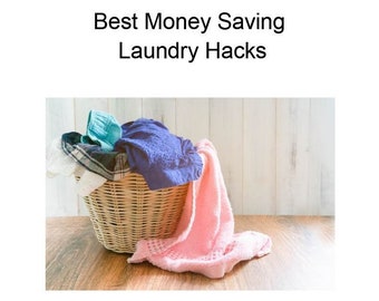 Best Money Saving Laundry Hacks eBook