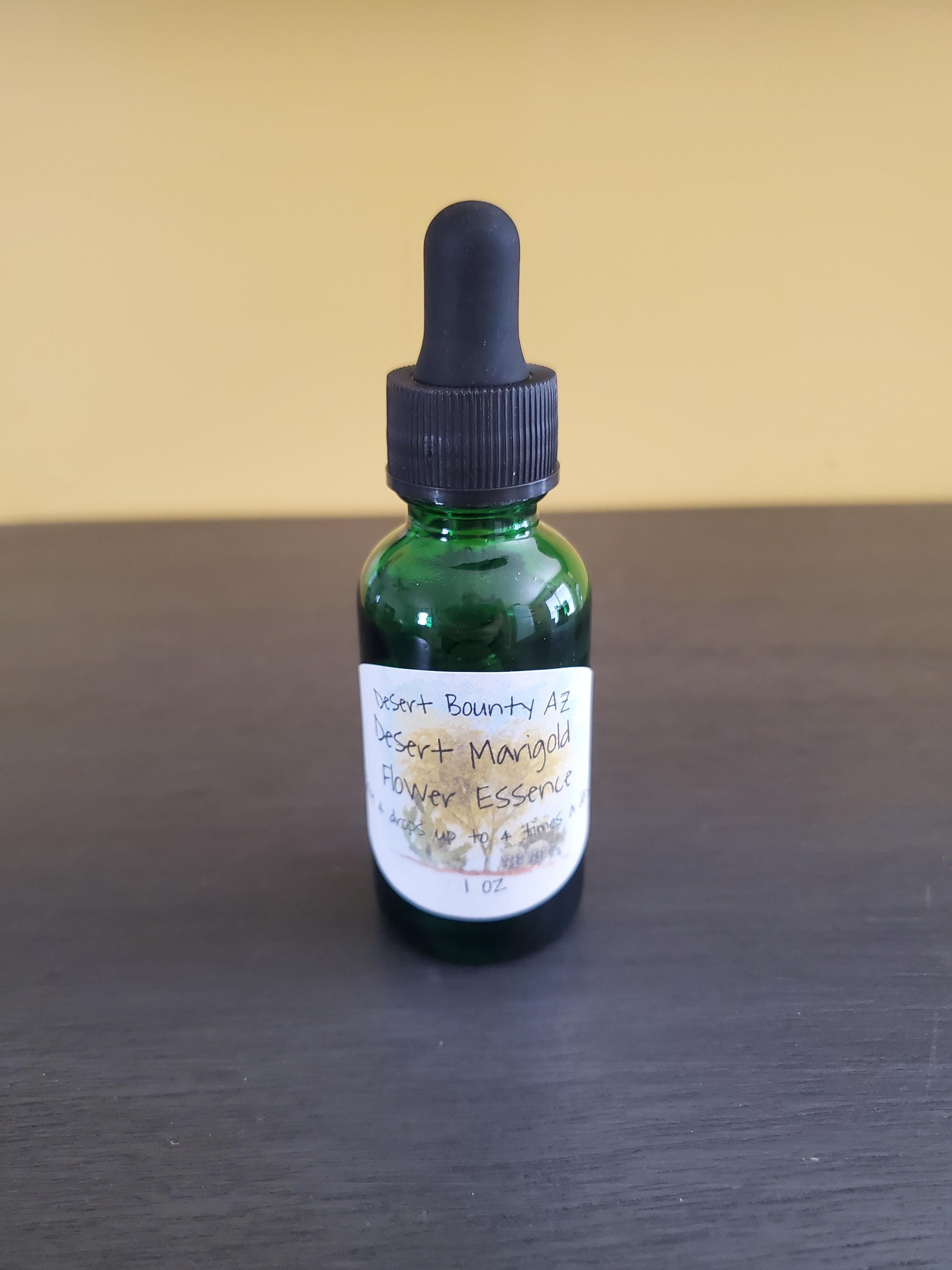 Desert Marigold Flower Essence floral infusion for reclaiming personal power (1 oz)