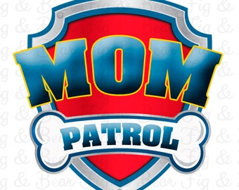 Download Paw patrol mom | Etsy
