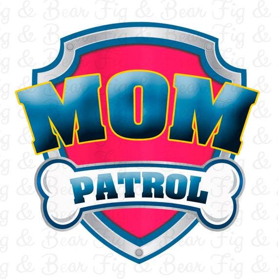Download Paw Patrol Birthday Mom Patrol Shirt Mom of the Birthday ...