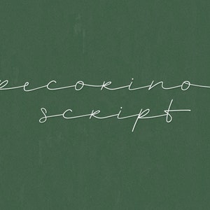 Pecorino Script — Desktop License