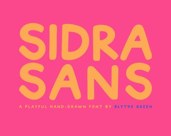 Sidra Sans — Desktop License