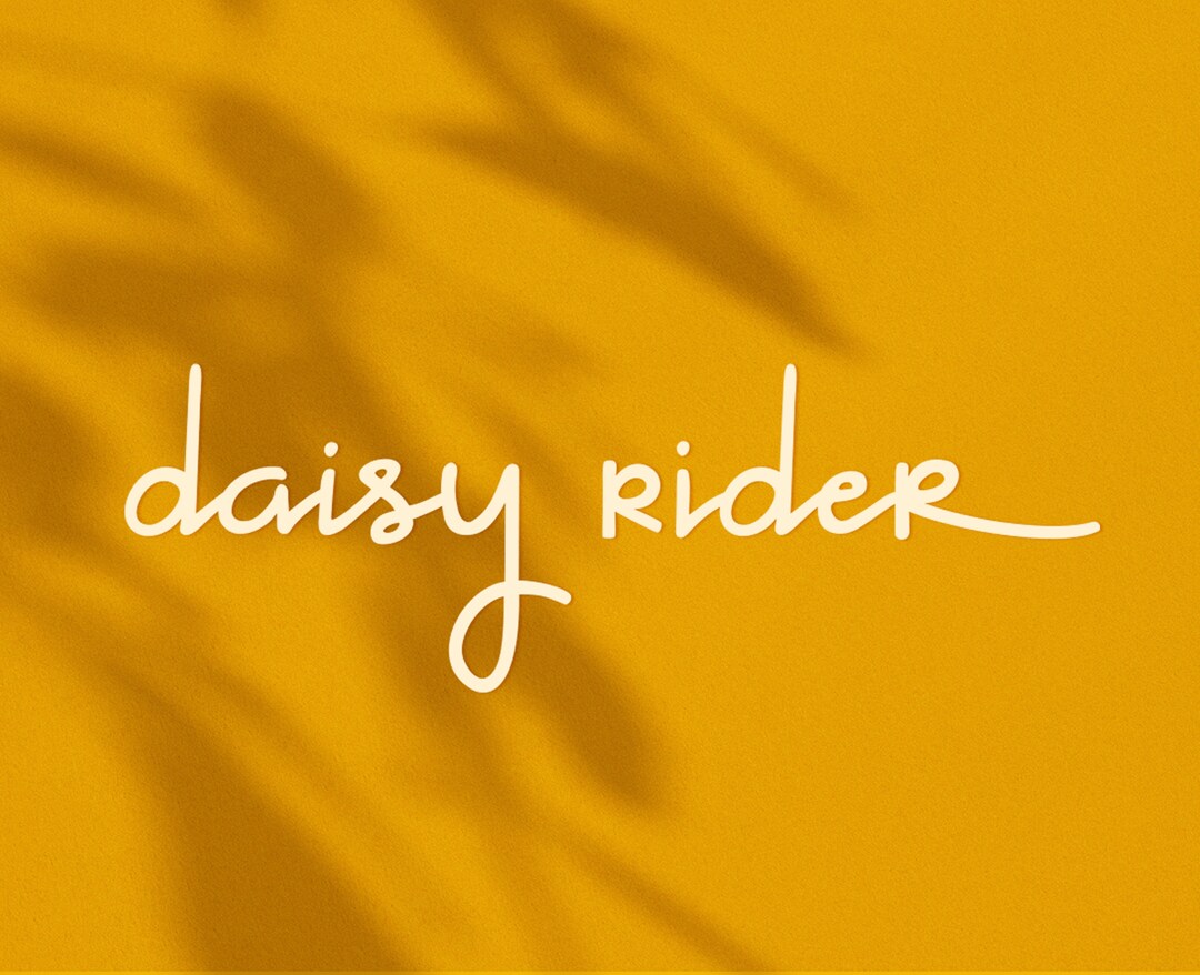 Daisy Rider — Desktop License - Etsy