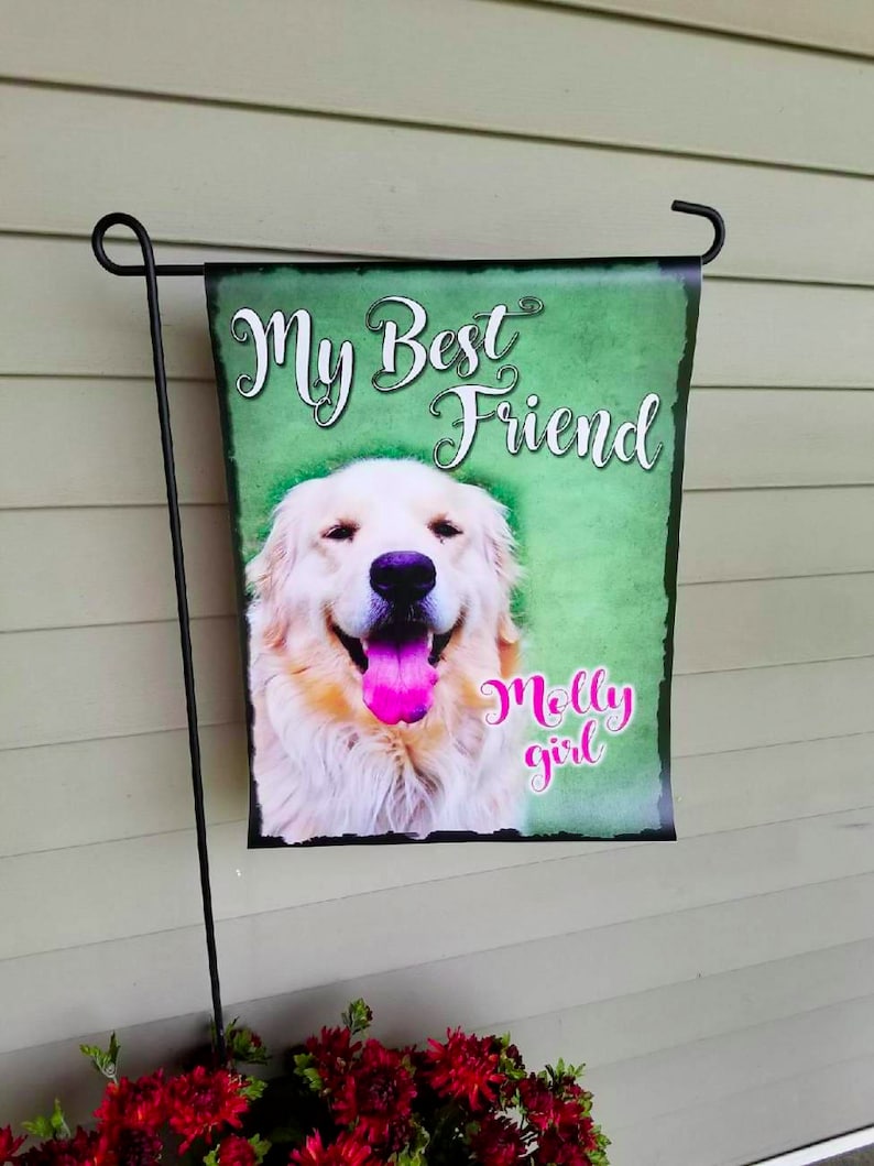 Pet Memorial Flag Garden Flag Personalized Flag Garden Etsy