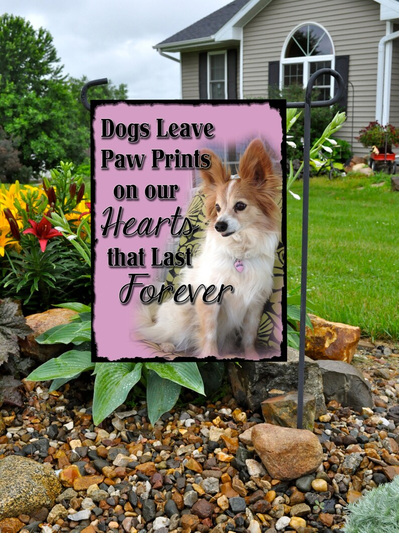 Pet Memorial Flag Garden Flag Personalized Flag Garden Etsy