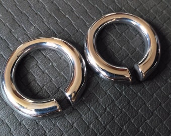 316L Steel Unisex Minimalist Design Ears Weight-Industrial Design Jewels-Body Modification-Stretched Ears-Boho Jewels-Alternative Fashion