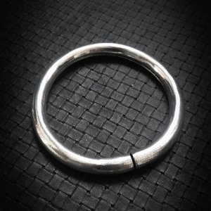 Silver Plated Hoops Ears Weight-2G-Minimalist Design-Industrial Jewelry-Ethnic Inspiration Earrings-Alternative Jewelry- Tribal Ears Weight-