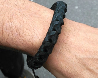Snake Bones Bracelet - Original - Polished - Unpolished - Tribal - Boho - Ethnic - Organic - Cosplay - Alternative - Design - Pattern