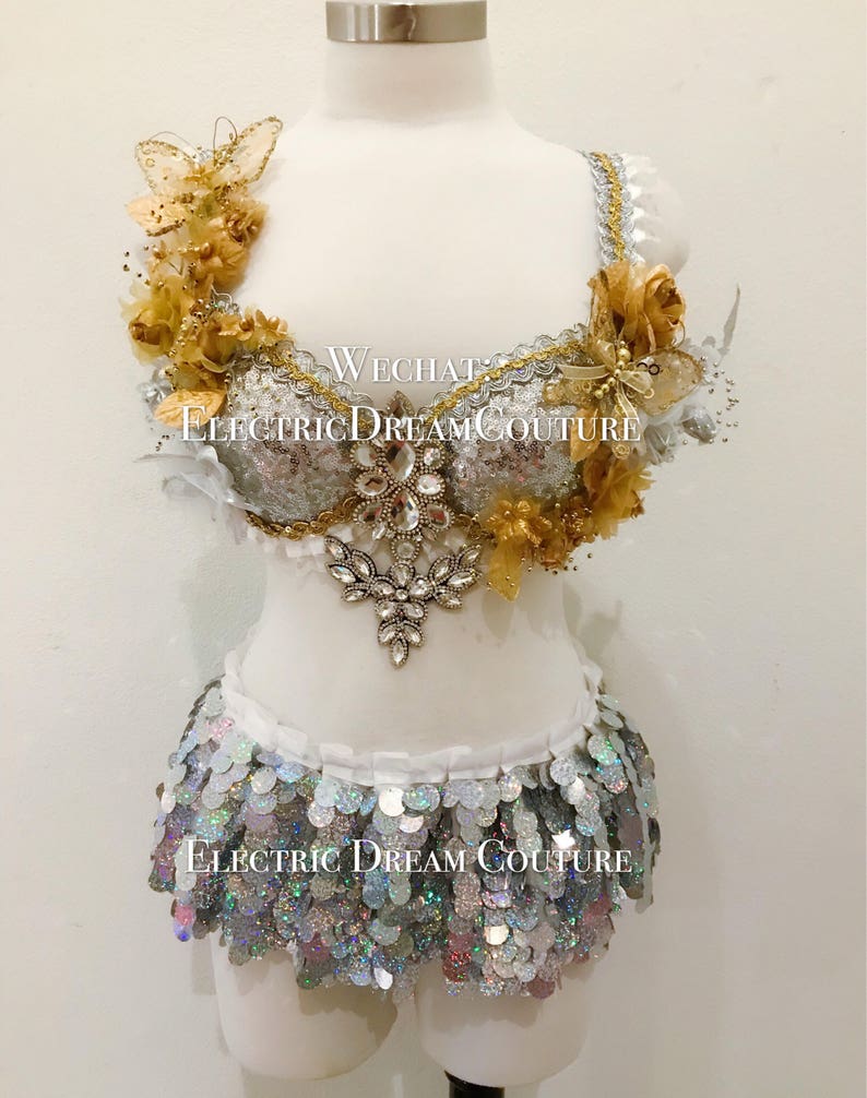 hologram Skirt costume Irridesent Skirt EDC Unicorn Skirt featival clothing,Halloween rave wear,rave Sequin Skirt Mermaid Mini Skirt
