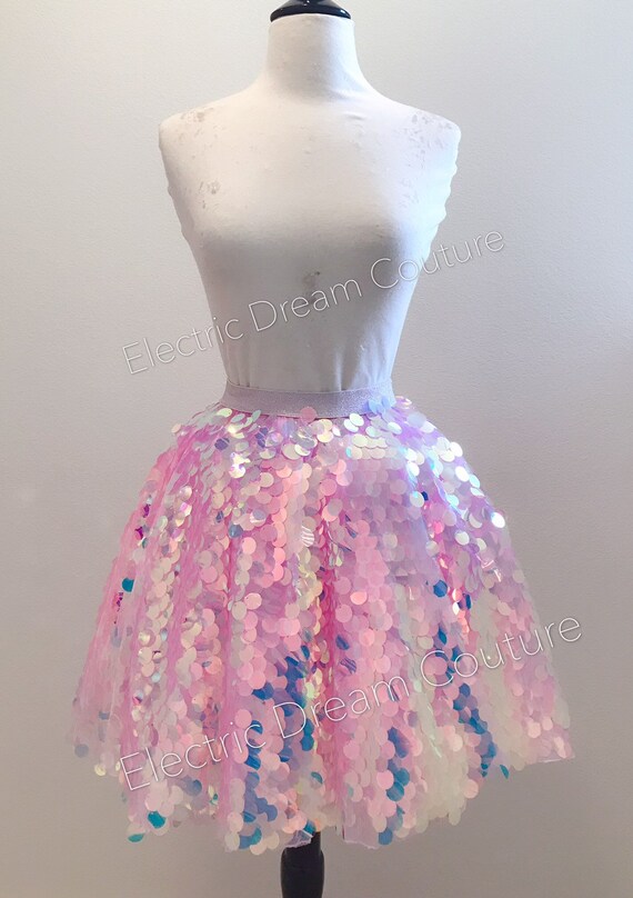 sequin unicorn skirt