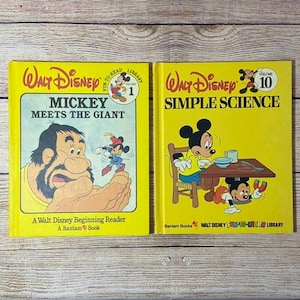Walt Disney vintage kids books