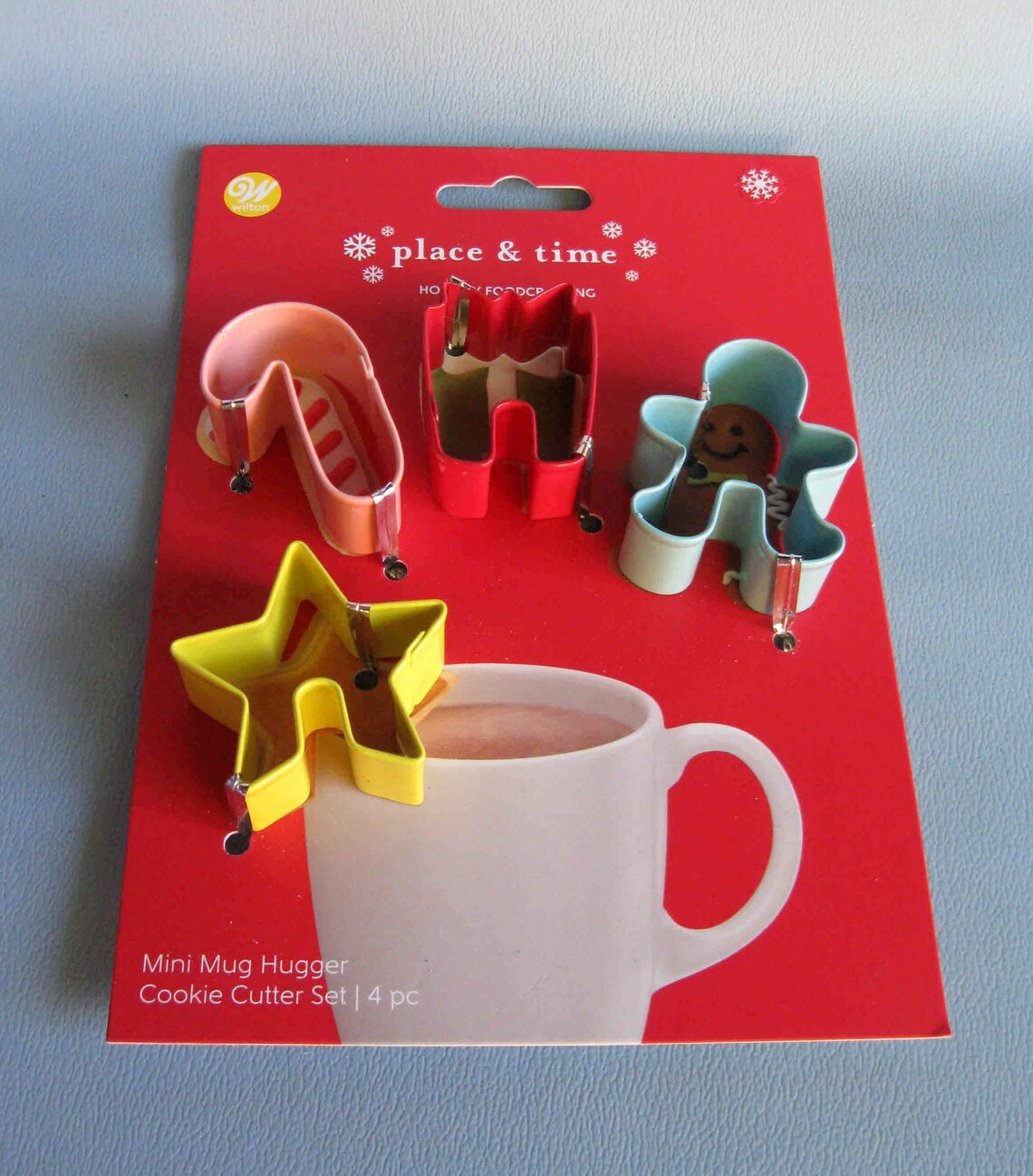 MINI MUG HUGGERS Cookie Cutter Set of 4/ Christmas Cookie Etsy
