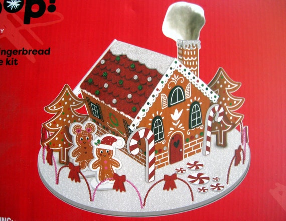 GINGERBREAD HOUSE Foam Craft Kit/ Gingerbread House 3D Craft Kit