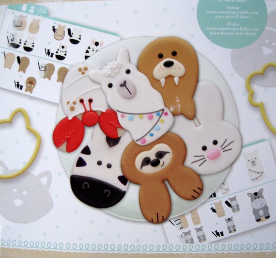 Sugarbelle ANIMAL SHAPE Cookie Cutter Set/ 12 Different Animal - Etsy
