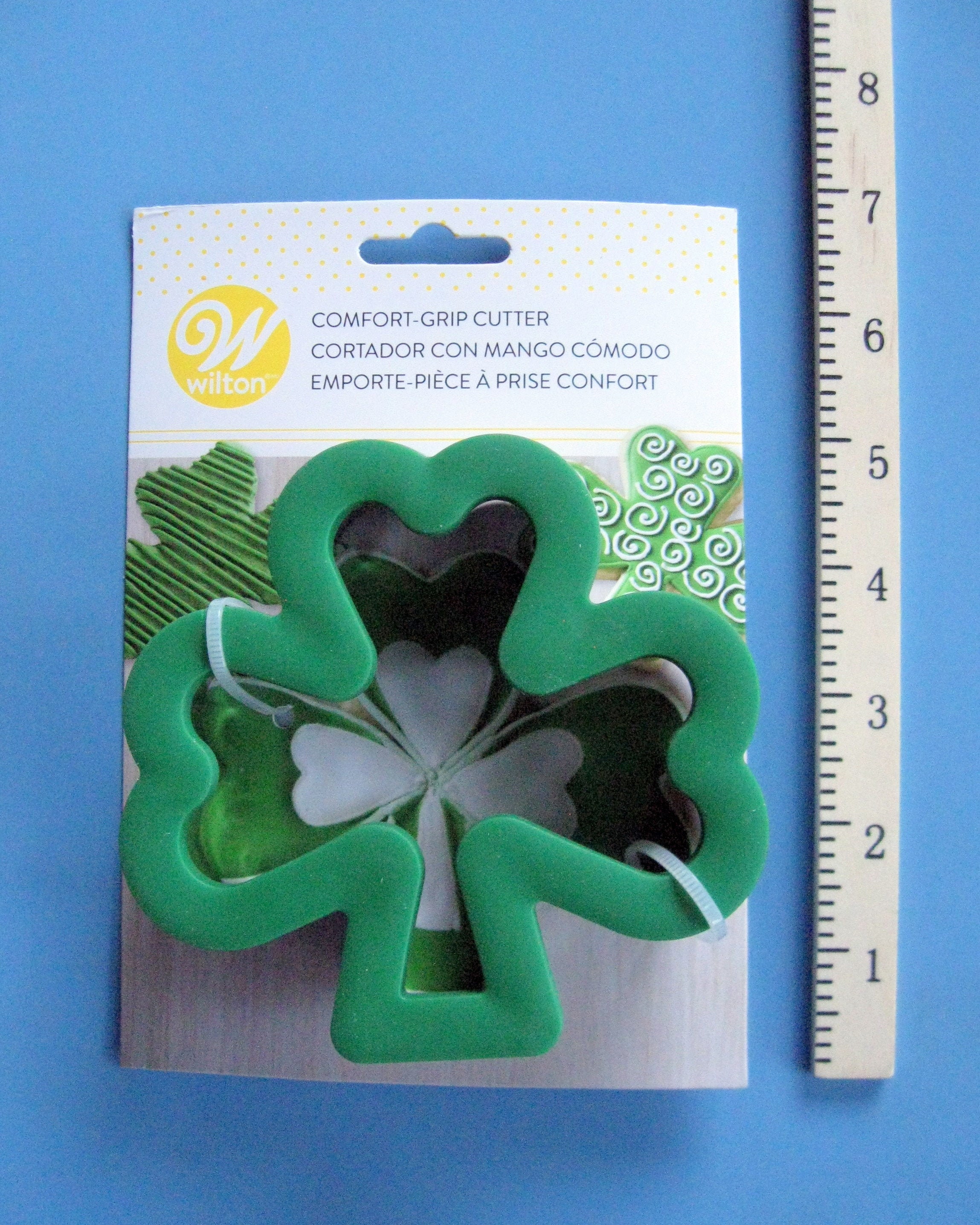Shamrock Cookie Cutter/ Shamrock ComfortGrip Metal Cookie Etsy
