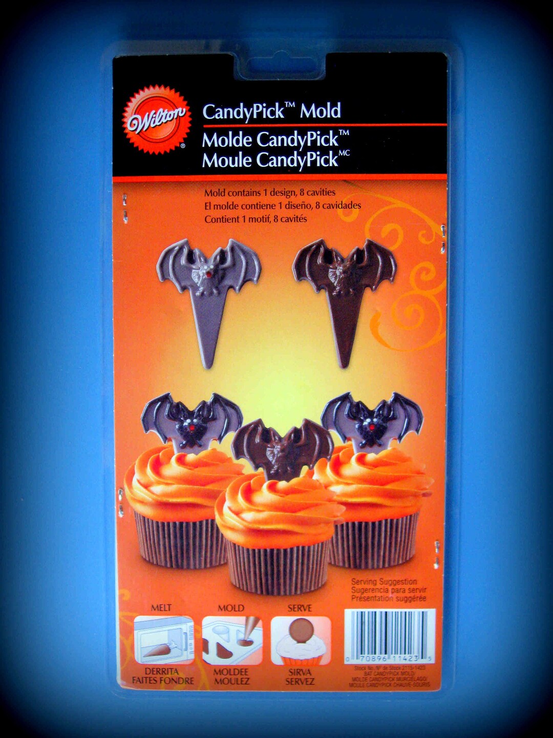 CANDY PICK MOLD/ Halloween Chocolate Candy Mold/ Bat Candy Etsy