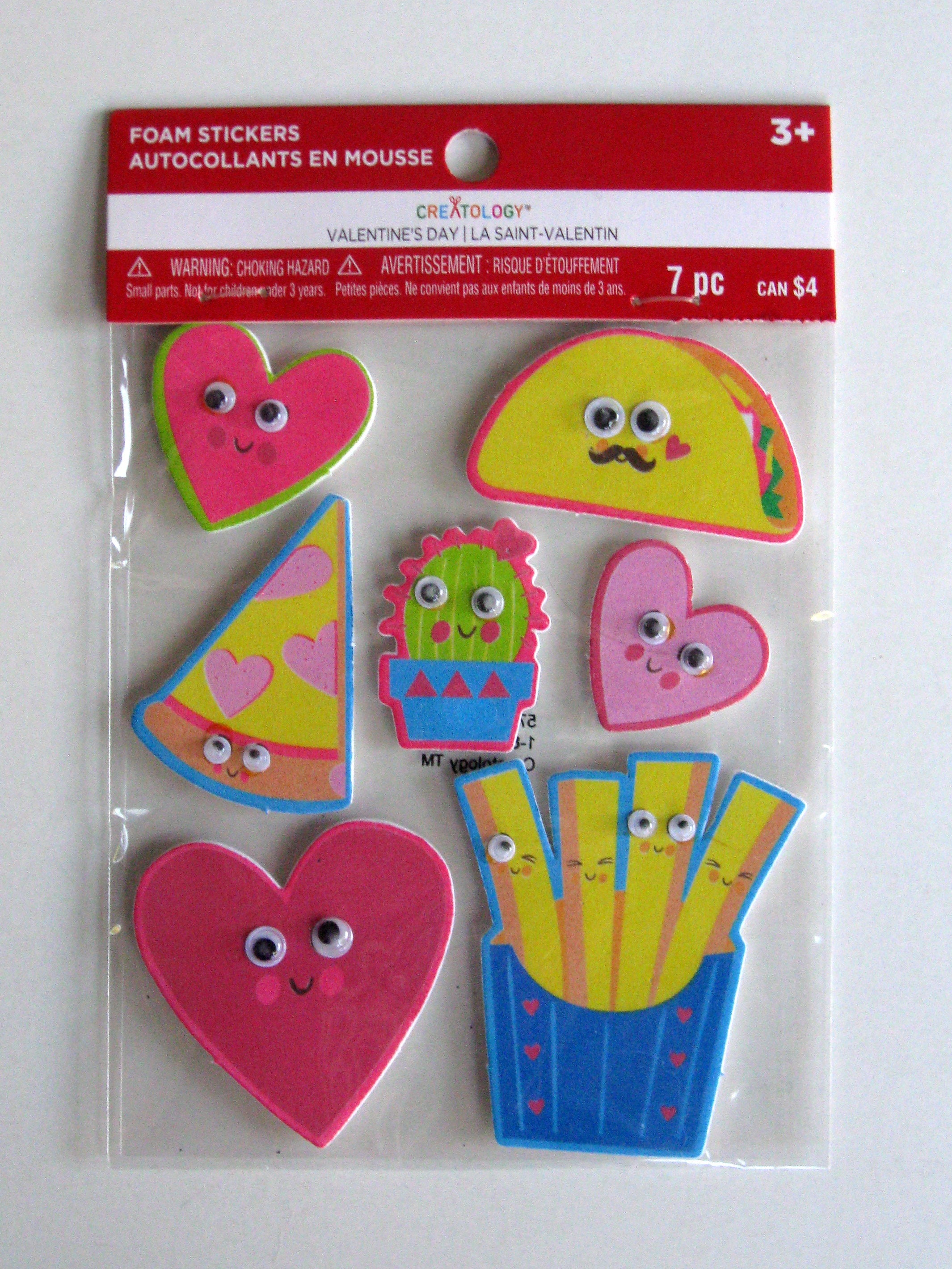 VerPetridure 300 Pieces Foam Heart Foam Adhesive Hearts Stickers Mother's  Day Valentine's Day Foam Heart Stickers for Arts Craft, Mother's Day Cards  