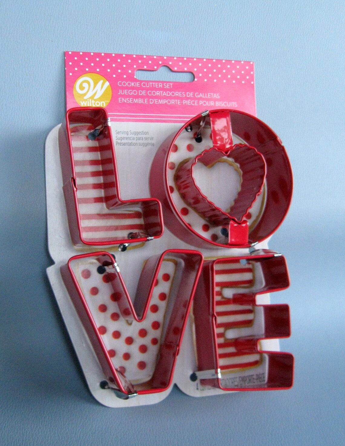 LOVE Cookie Cutters/ LOVE Cookie Cutter Set of Etsy