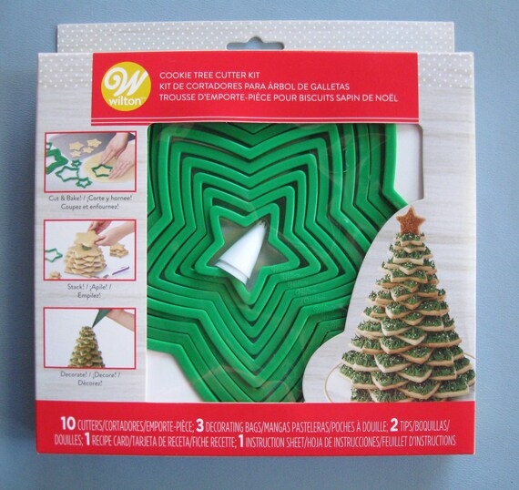 How to Make a Christmas Tree Cookie Set