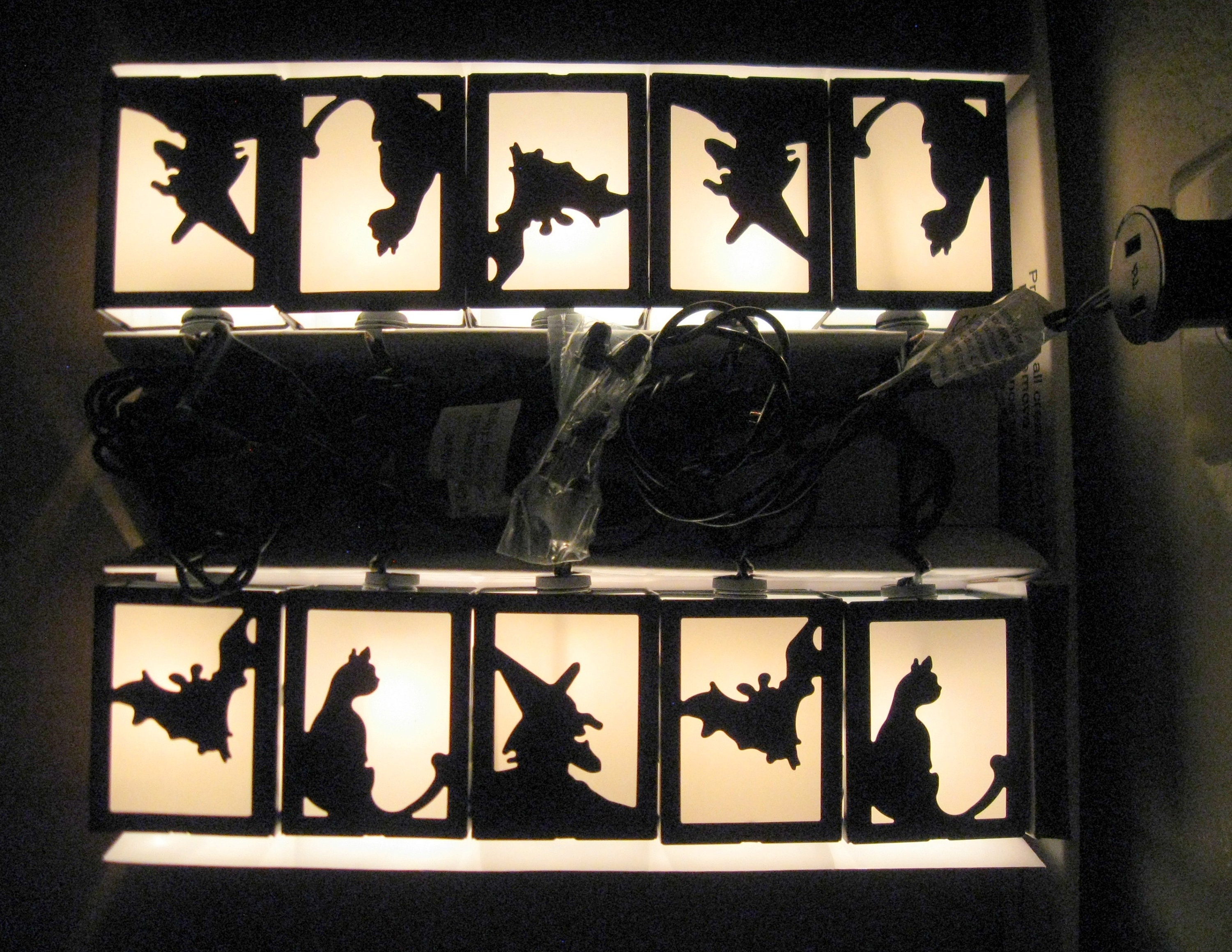 Halloween Bird Cage String Lights Etsy