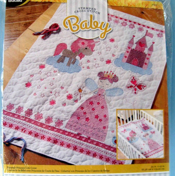 Stamped Cross Stitch Kit - Little Explorer Quilt