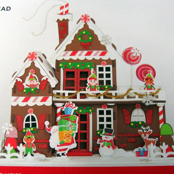 Gingerbread House Kit Etsy