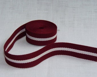 Latvian flag ribbon red white red flag patriotic ribbon 3 meters / 3.28 yards